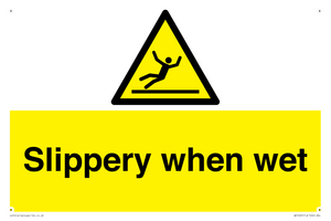slippery when wet